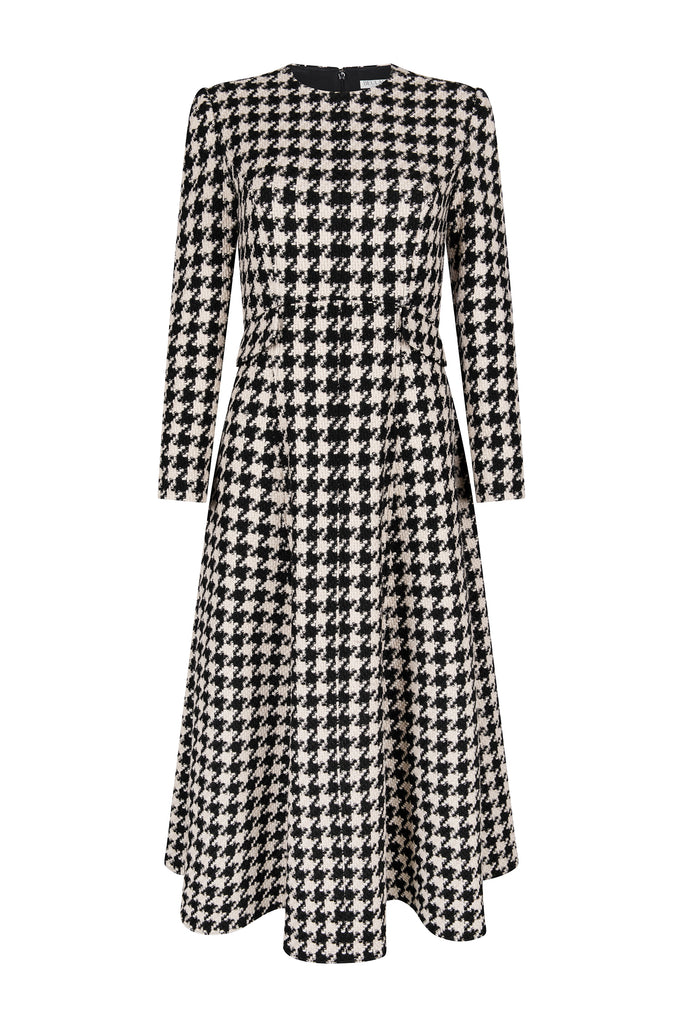 Constance Houndstooth Dress