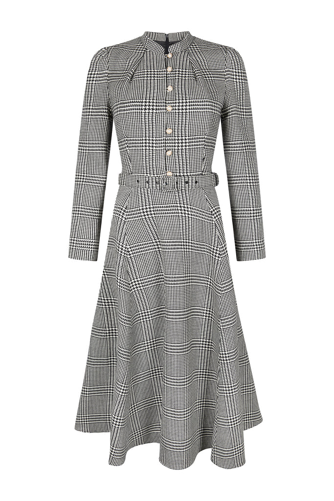 Ahana Houndstooth Dress