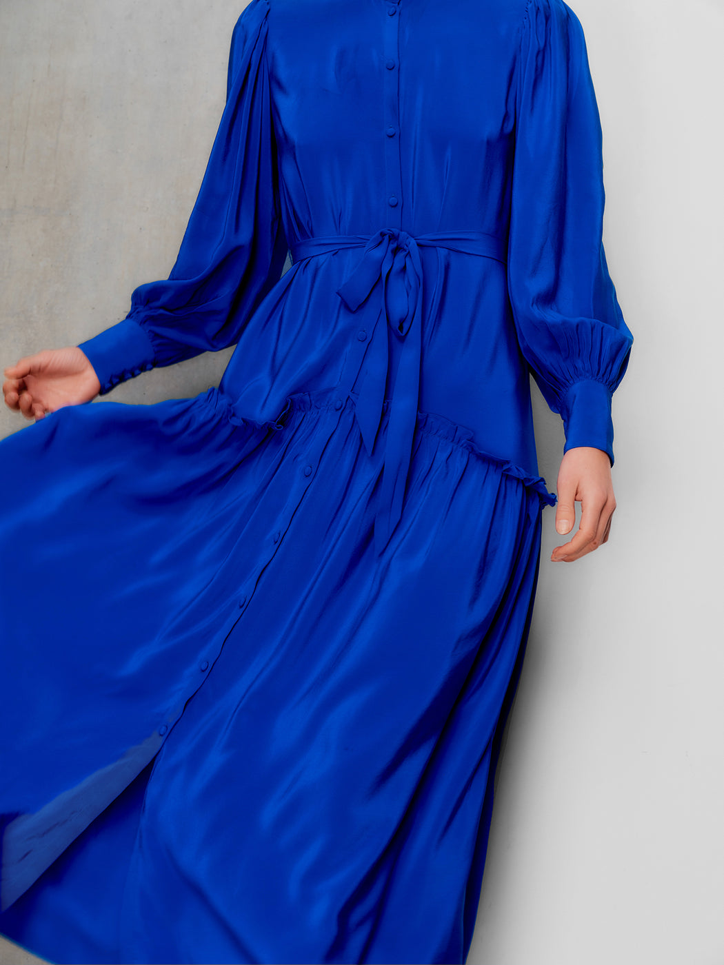 Darsha Cobalt Blue Dress – Beulah London