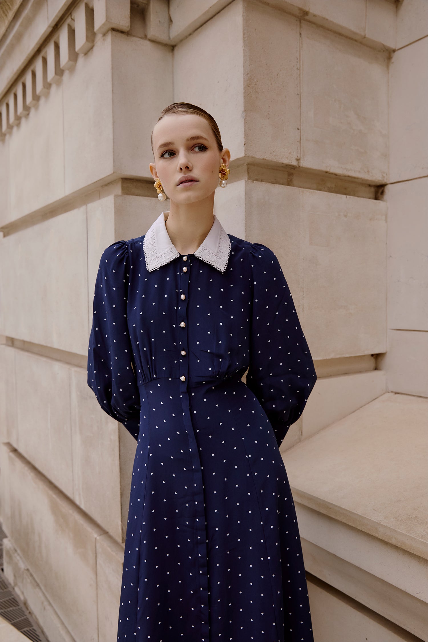 Calla Polka Dot Dress