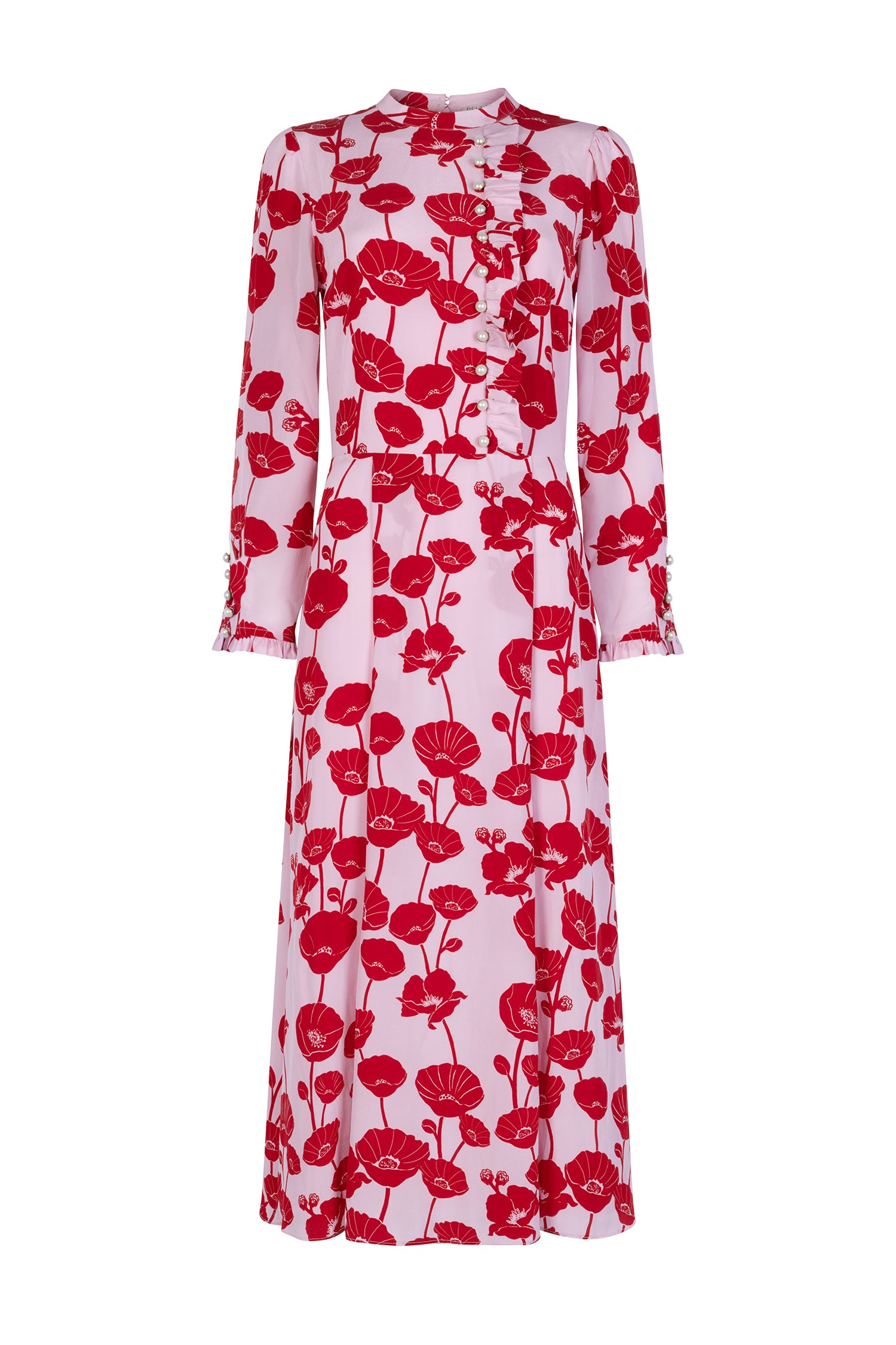 Christina Pink Poppy Dress