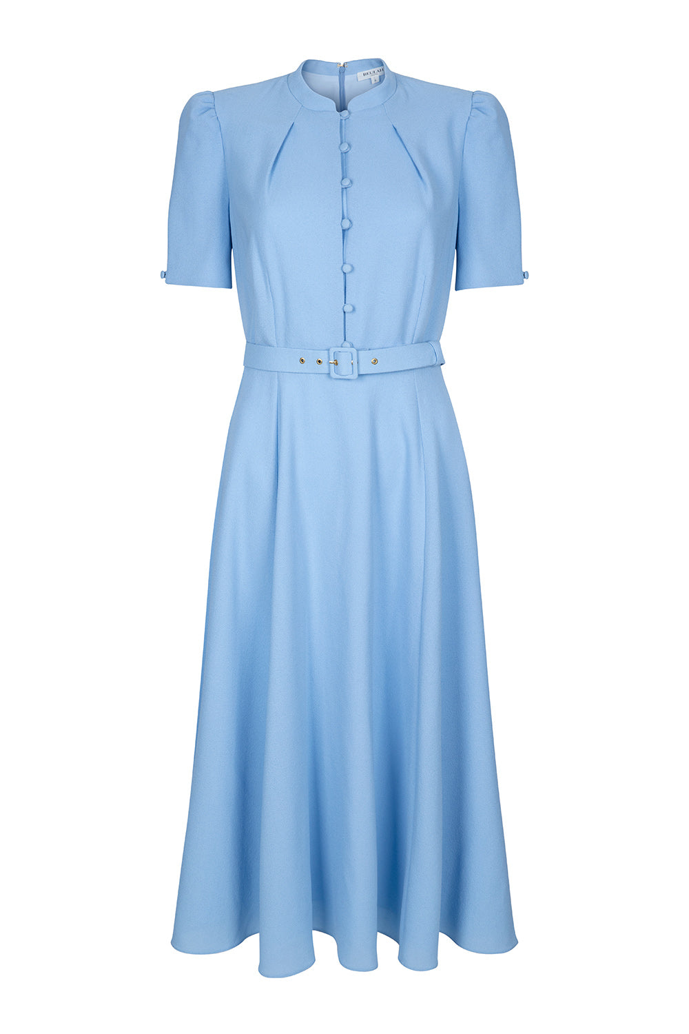 Ahana Pale Blue Short Sleeve Dress