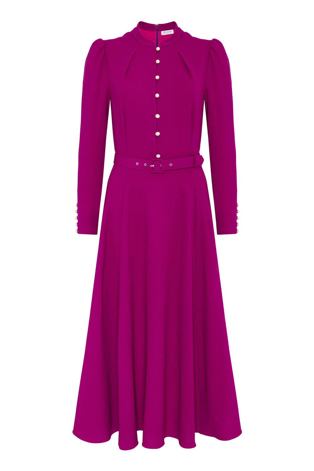 Ahana Purple Long Sleeve Dress