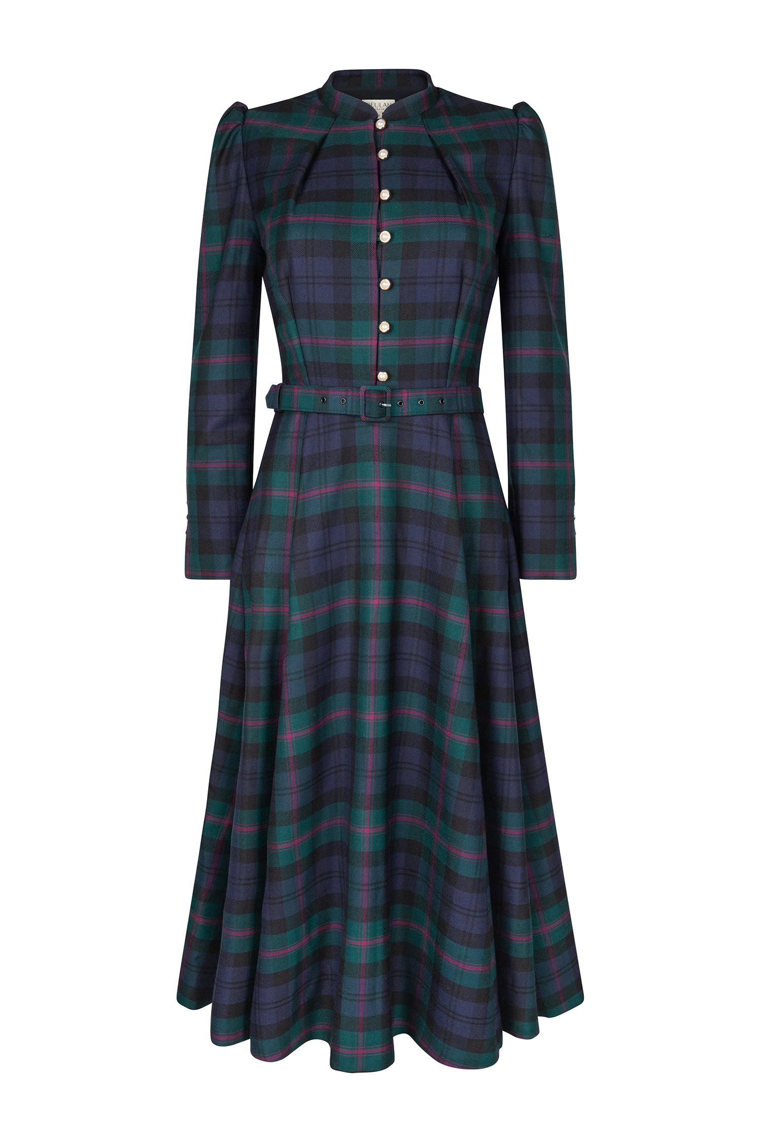 Ahana Tartan Dress