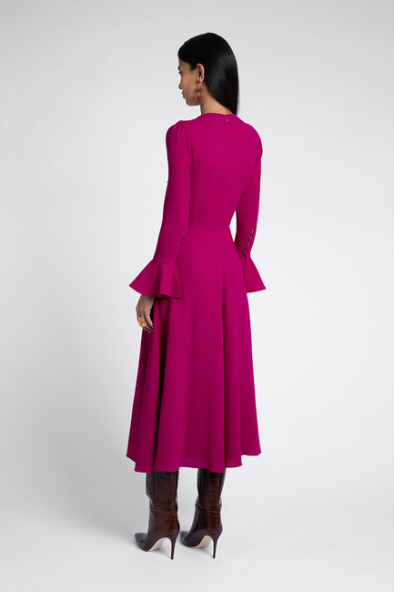 Fuschia purple hot sale dress