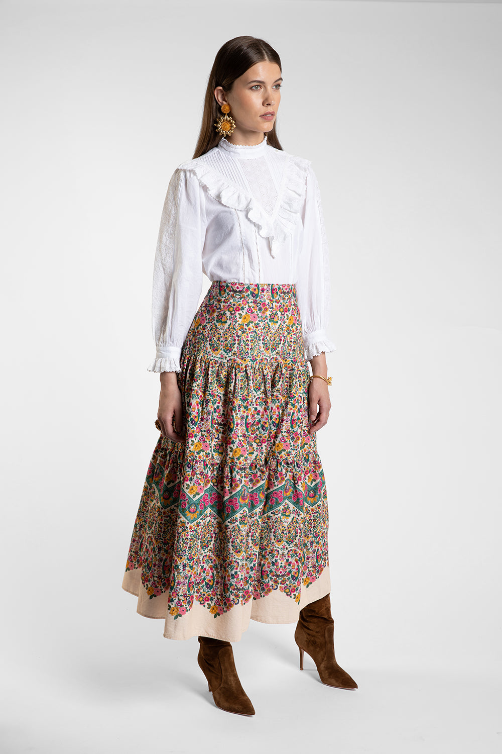 Rosa Tiered Skirt