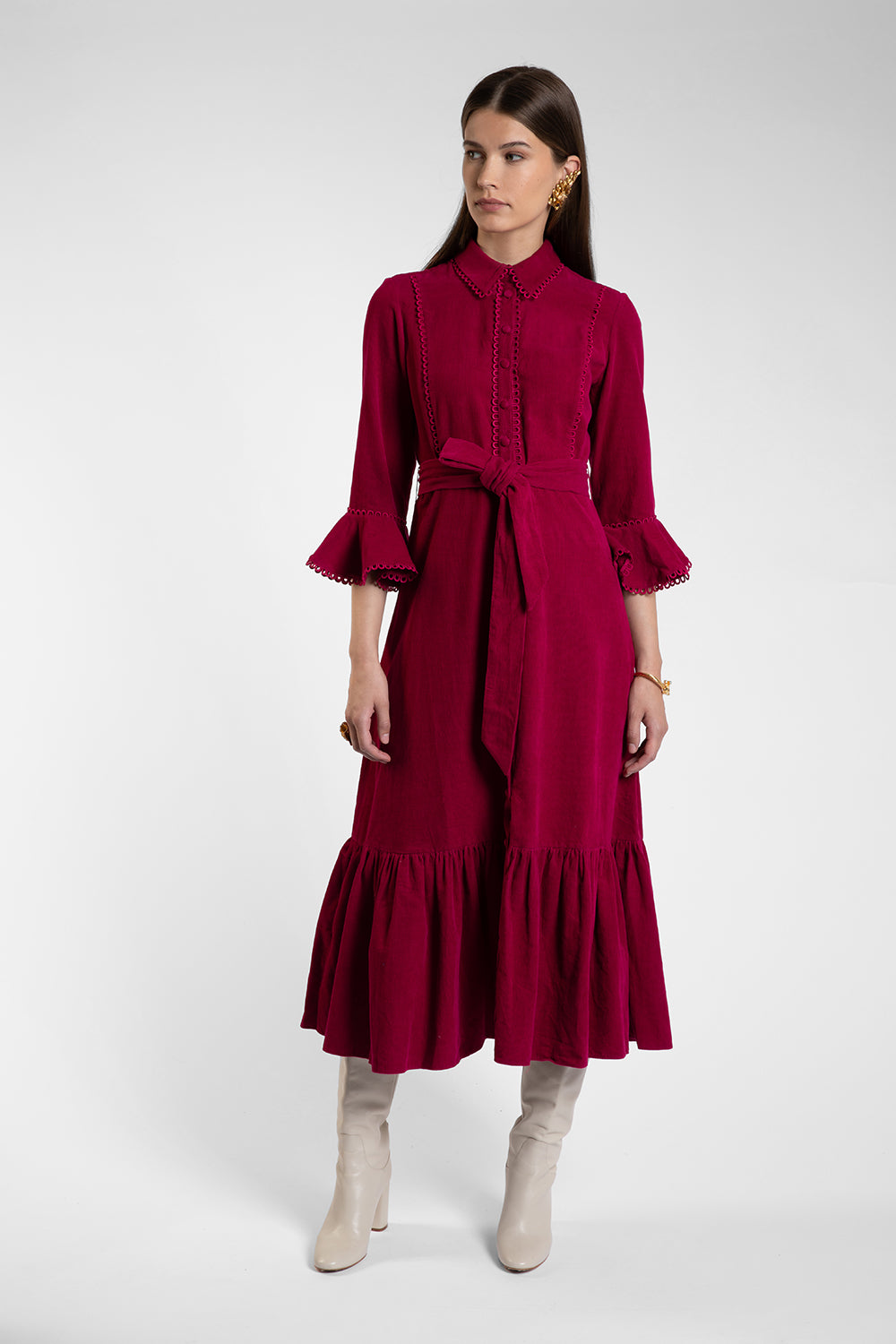 Nalini Berry Dress