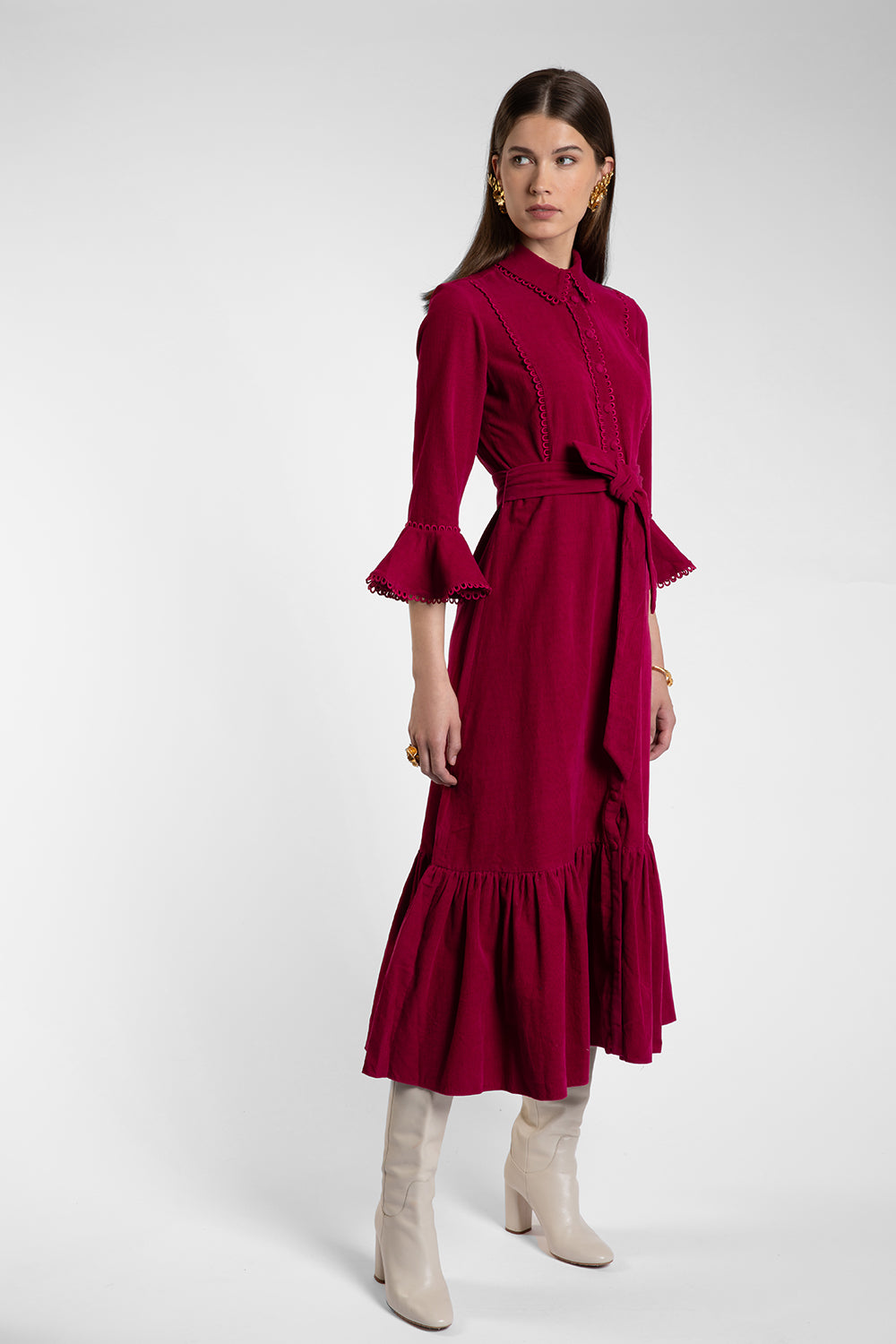 Nalini Berry Dress