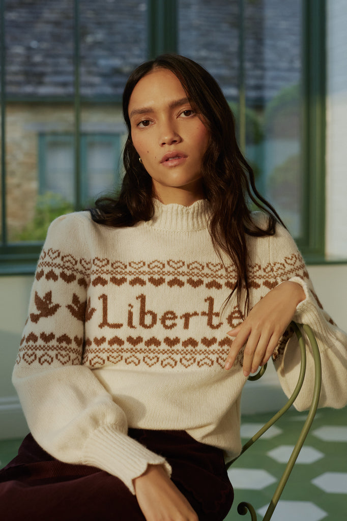 Liberté Cream Jumper