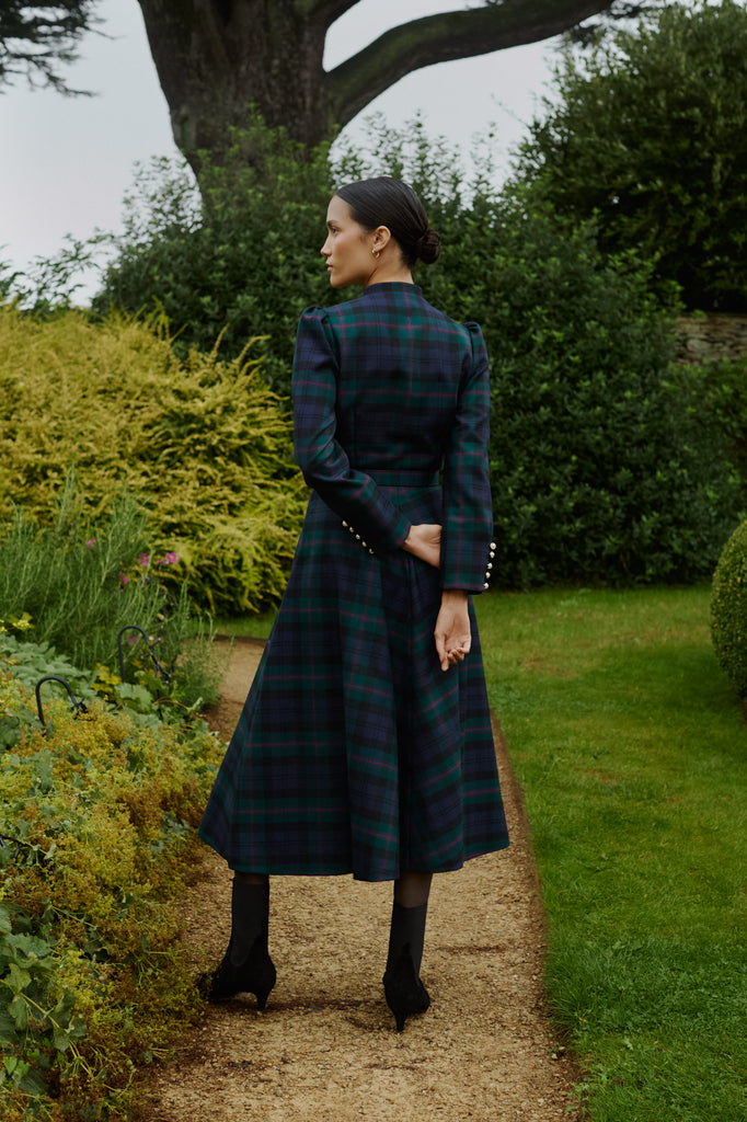 Ahana Tartan Dress