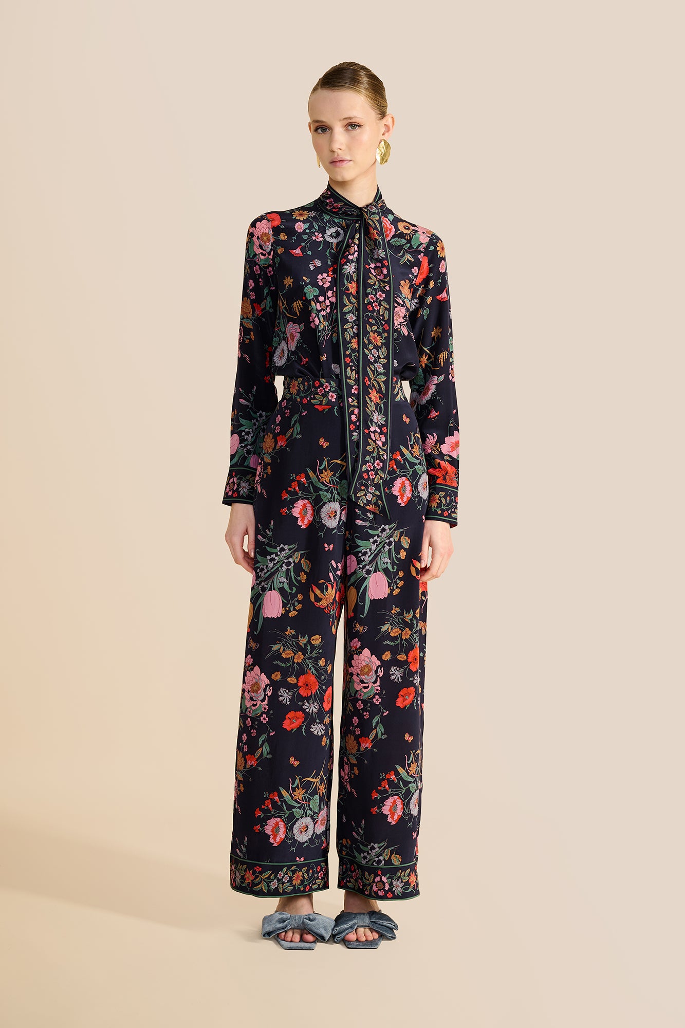 India Floral Bouquet Trousers