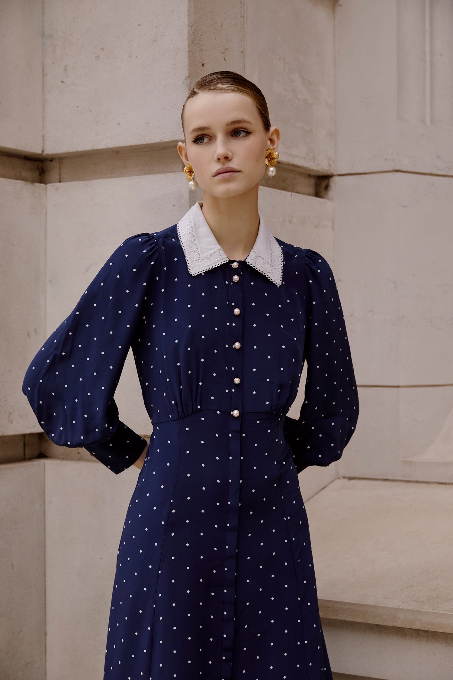 Calla Polka Dot Dress