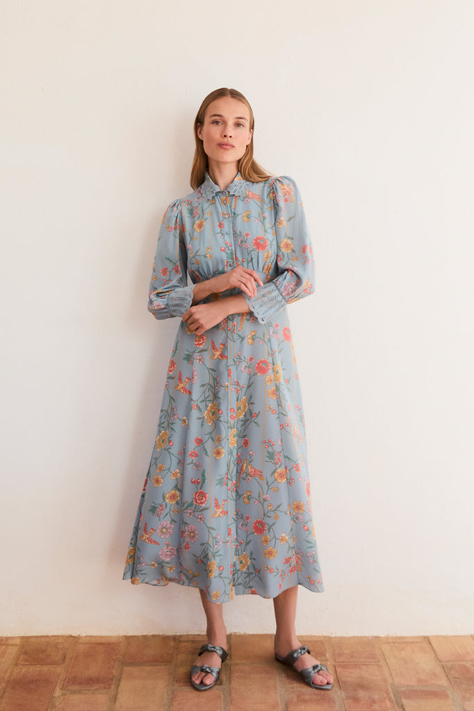 Calla Bamboo & Birds Dress