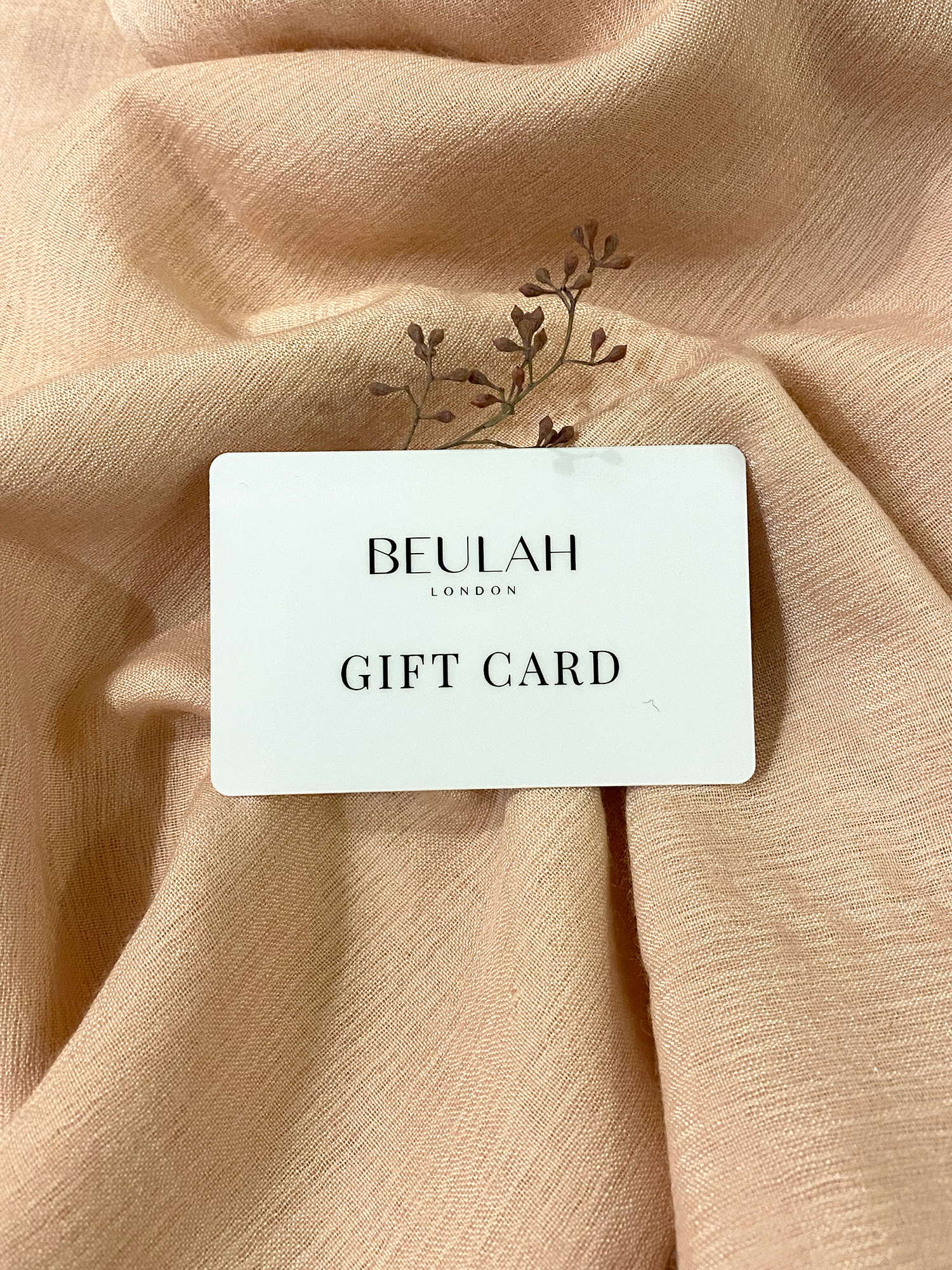 Physical Gift Card