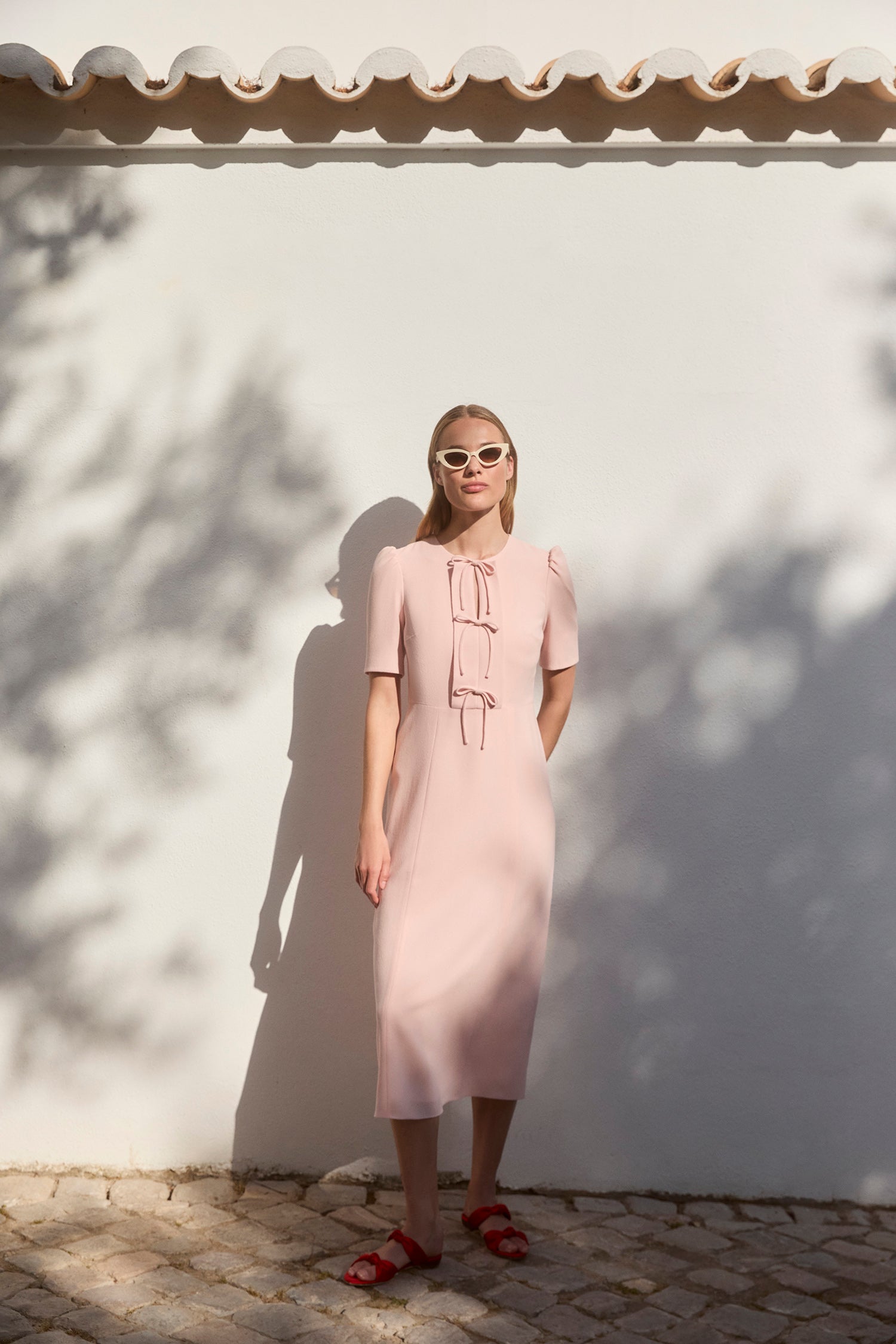 Serena Pale Pink Dress