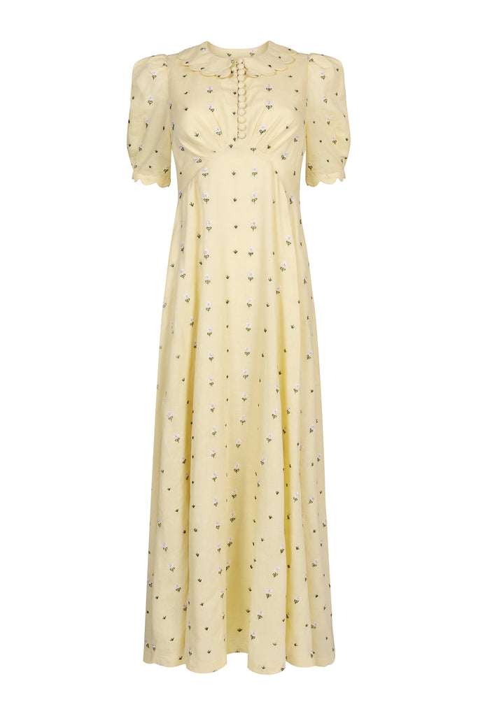 Romy Daisy Embroidered Dress