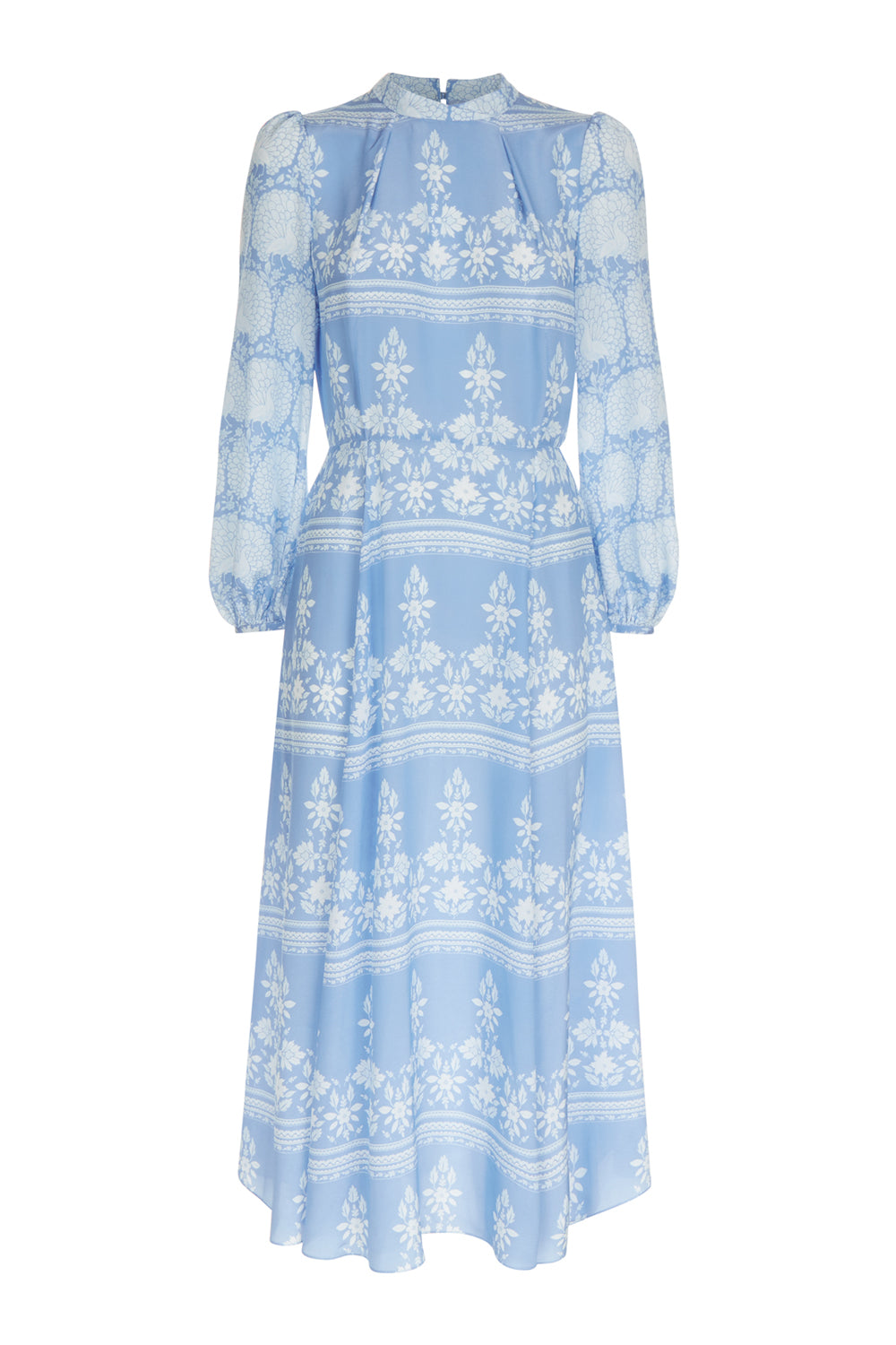 Sonia Blouson Cornflower Sleeve Dress