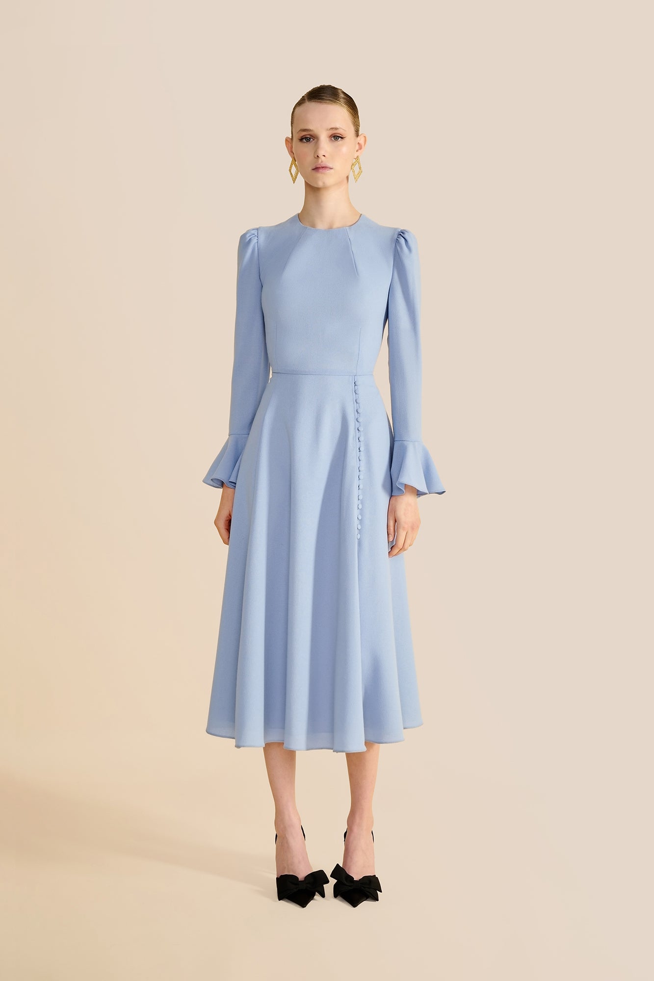 Yahvi Pale Blue Dress