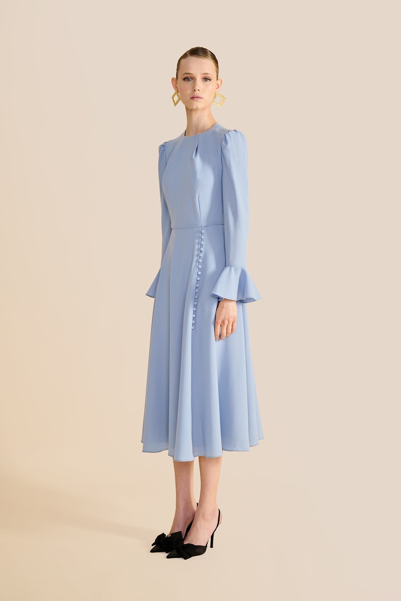 Yahvi Pale Blue Dress