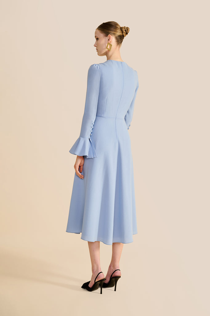 Yahvi Pale Blue Dress