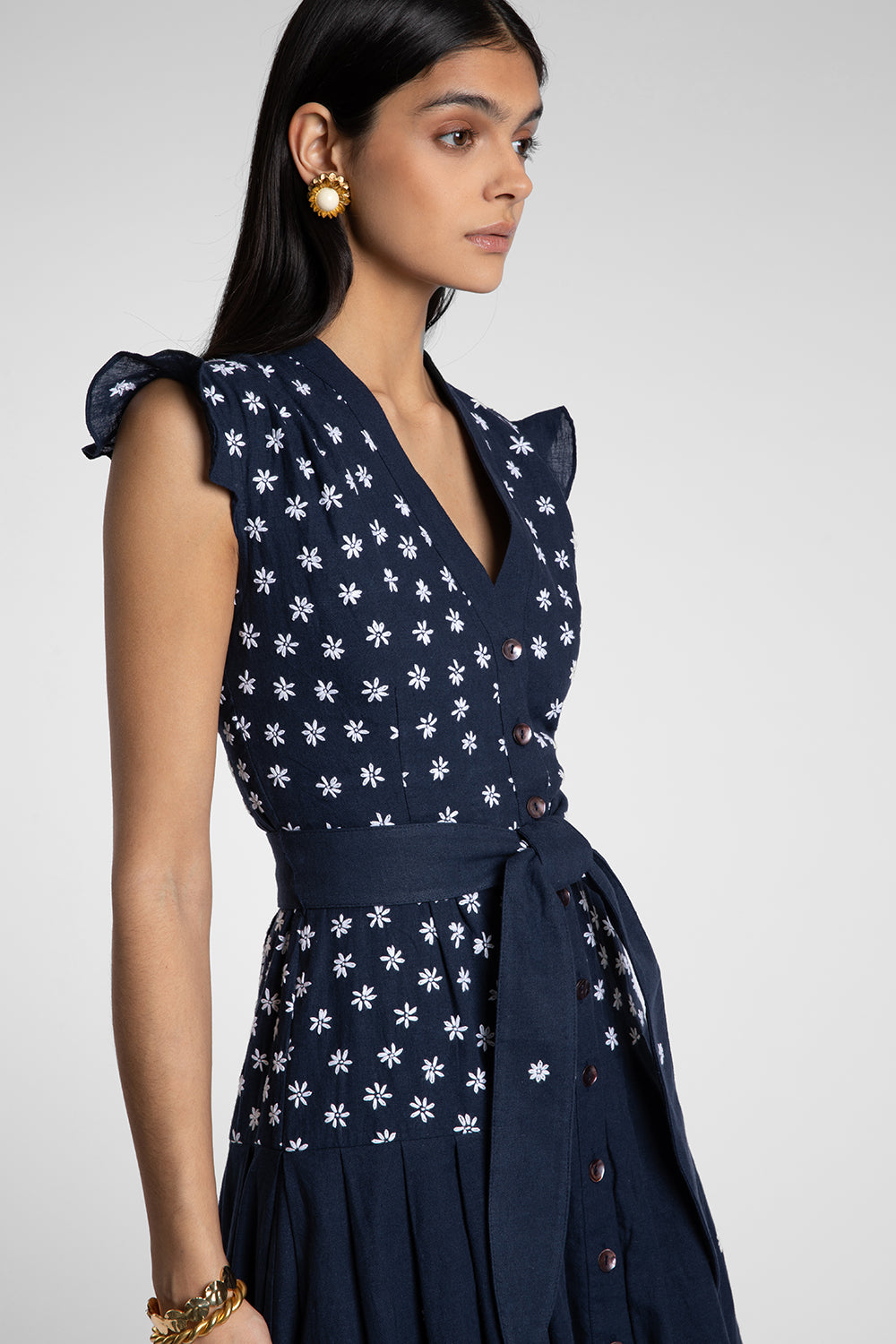 Primrose Navy Dress